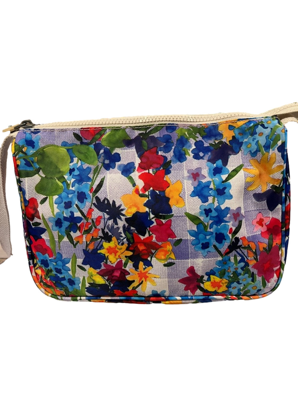 Kipling Multicolor Floral Crossbody Shoulder Bag - Like New - Picture 6 of 14